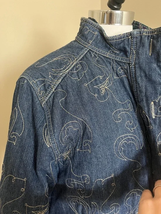 Reversible Eclectic Jacket (Jean/Quilt) - Picture 4 of 6